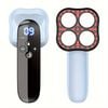 NNETM Rechargeable Handheld Massager with 4-Point Head(Blue)