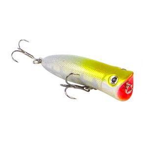 Toppu Mizzu Popper, White Flash, 55mm