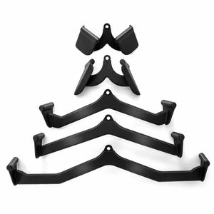 Costway LAT Pulldown Attachment Set T-bar V-bar Back Bicep Tricep