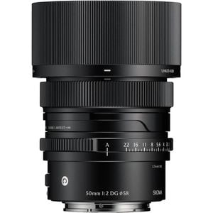 Sigma 50mm F/2 Dg Contemporary Lens - L-mount Black