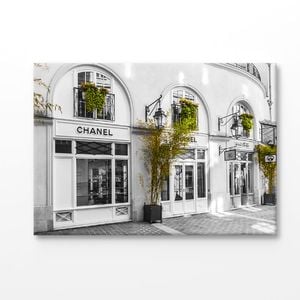 Fashion Store with Plants Print 100% Australian Made 120x90cm (Stretched Canvas)