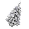 P&P Green 45cm Snow Frosted Christmas Tree Tabletop Figurine Decorative Home Display