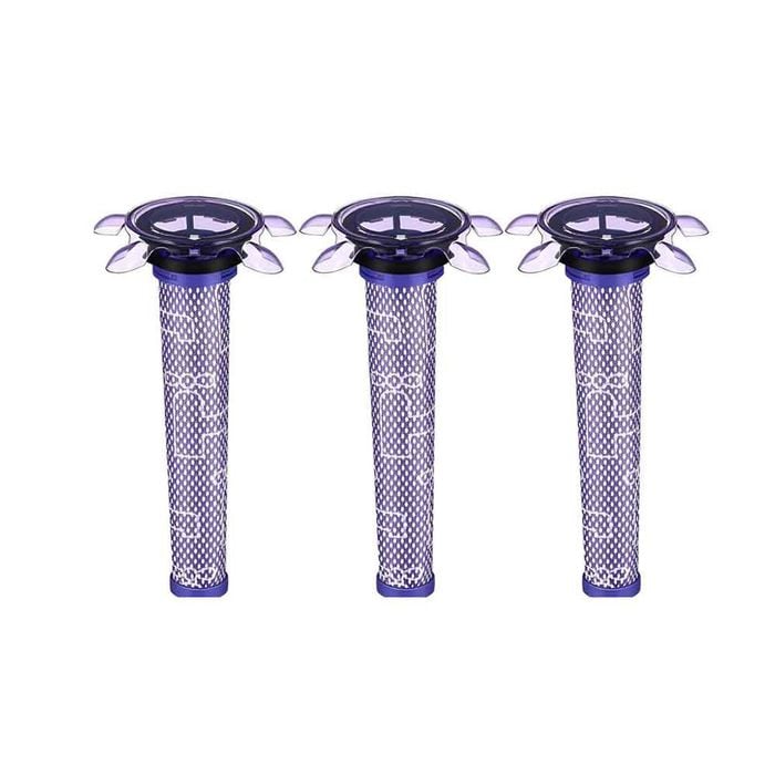 3 X Star Filters For Dyson (sv37) V7 & (sv25) V8 Vacuum Cleaners