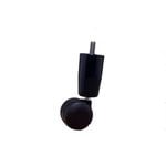 MOVE IT 5 / 16" Thread Black Bed Leg