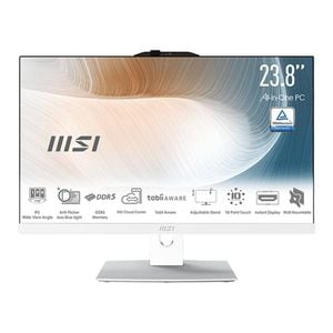 Msi Modern Am242tp 23.8" Fhd Touchscreen All-in-one Pc, Core 5, 8gb Ram, 512gb Ssd, Windows 11 Pro [modern Am242tp 1m-1255au]