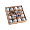 Catzon 44 Pcs Christmas Balls Colored Shatterproof Plastic Baubles for Xmas Party-Set4