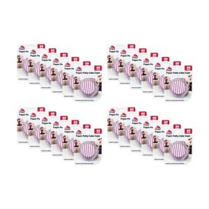 24x 60pc Culinary Kitchen Paper Patty Muffin Cupcake Cups Set Assorted