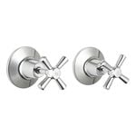 Mondella Chrome Cadenza 1/2 Turn Wall Top Assembly