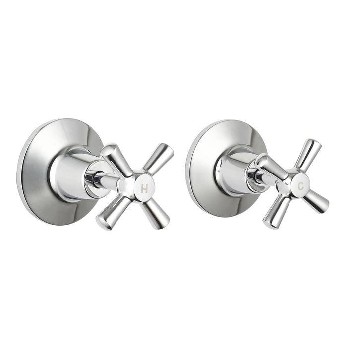 Mondella Chrome Cadenza 1/2 Turn Wall Top Assembly