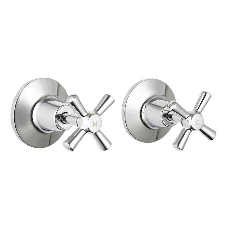 Mondella Chrome Cadenza 1/2 Turn Wall Top Assembly