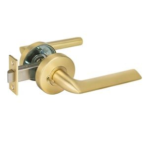 Delf Satin Brass Alicante Privacy Lever Set