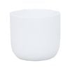 18 x 16cm White Medium Plain Ceramic Egg Pot