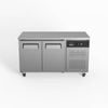 AG Equipment AG Two Door Commercial Worktop / Under Bench Fridge 700mm Depth - Under Bench Fridges (AG-GNX2100TN)