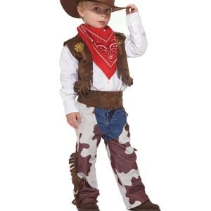 Cowboy Costume for Children Wild West Rodeo Fancy Dress by Rubies, TODDLER
