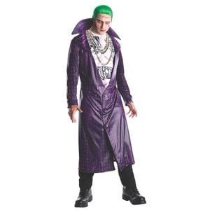Dc Comics The Joker Deluxe Adults Dress Up Halloween Party Costume Size Standard