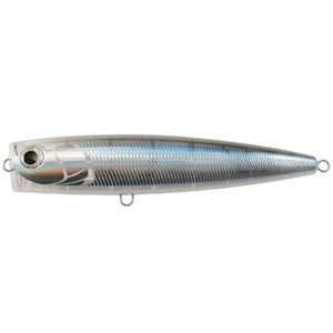 Maria Pop Queen 200mm Popper Floating Hard Body Fishing Lure 005 Silver Blue