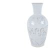 Maine & Crawford 27x14cm Bobi Floral Olpe Vase Stone Decor - White