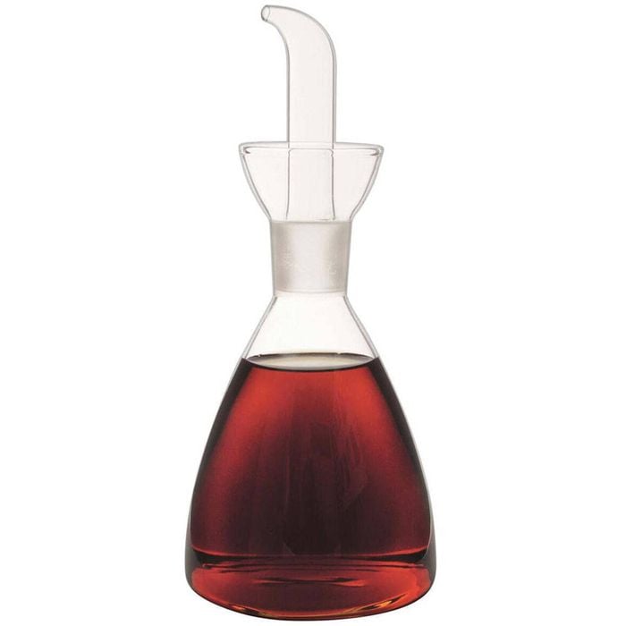 Avanti Glass 500ml Conical Oil & Vinegar Cruet Kitchen Container Dispenser Clear