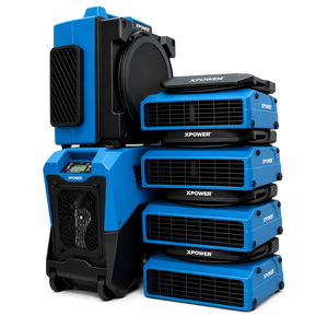 Power Pack 2 - Low Profile Air Movers, Air Scrubber & Dehumidifier