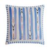 KAS AUSTRALIA 50x50cm Multi Swimmers Laps Outdoor Cushion