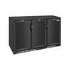 Polar G-series 850mm Triple Door Back Bar Cooler Solid Door 320 Ltr - Commercial Bar Fridges (ge999-a)