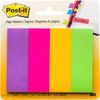 Post-it Page Markers 200 Sheets 22x73mm (4 Colours) (Jaipur)