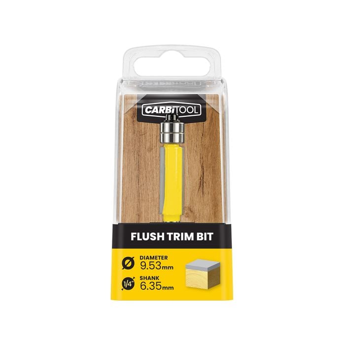 Carbitool 9.53mm TCT Flush Trim Router Bit