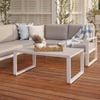 Mimosa Cordoba Aluminium Coffee Table White