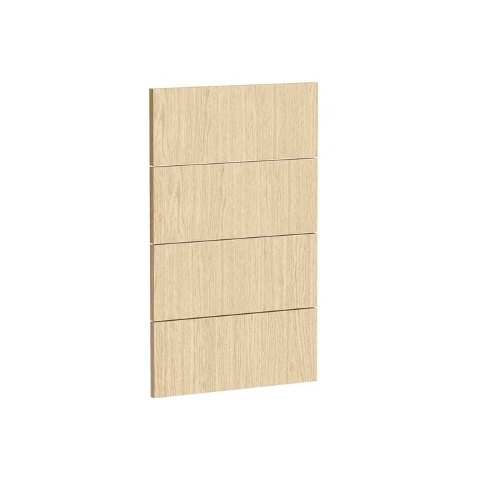 Kaboodle 450mm Honey Oak Modern 4 Drawer Panels