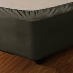 Apartmento Stretch Valance Taupe King Single