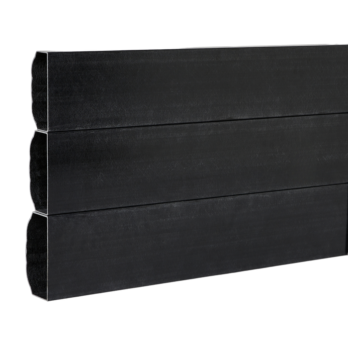 FITTA 191-209 x 85-110 x 1970mm FRP Charcoal Sleepers - 3 Pack
