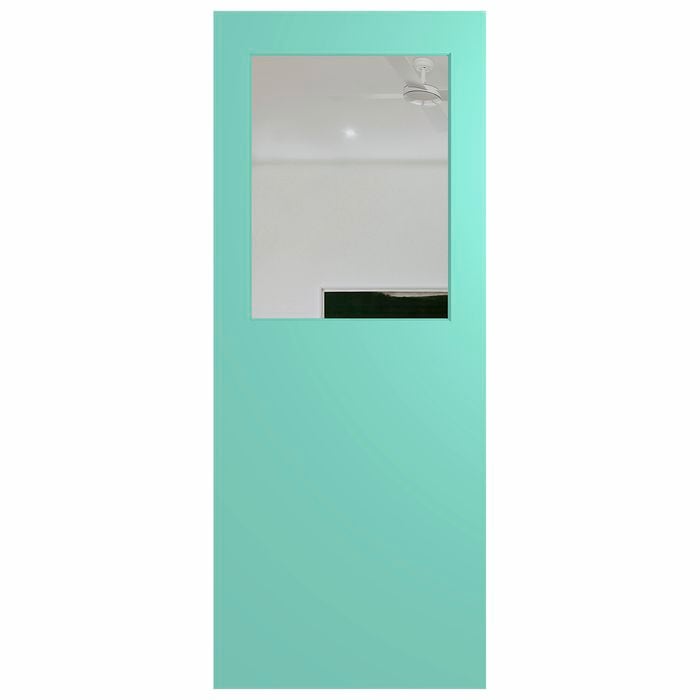 Hume 2340 x 820 x 40mm External Door Flush Clear Glass XF3