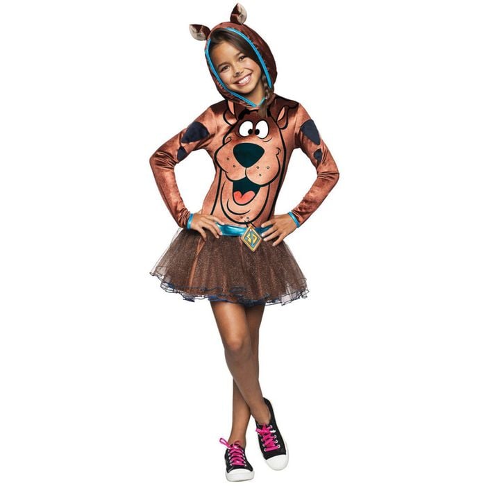 Rubies Scooby Doo Hanna-Barbera Girls Hooded Girls Fancy Dress Up Costume Size S