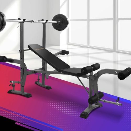 Everfit Weight Bench Adjustable Bench Press 8 In 1 Gym Equipment Bunnings Australia