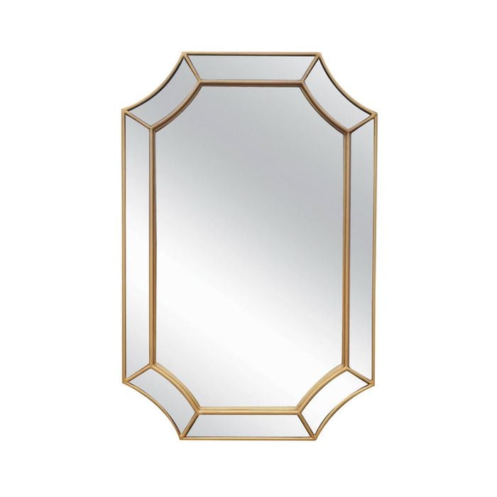 Best World 60cmx90cm Gold Besty Irregular Mirror