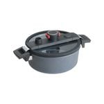 Woll Diamond Active Lite Fix Handle Induction Lo Pre Casserole 28cm 5.5L With Lid Gift Boxed