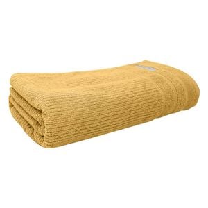 Bas Phillips Cairo Ribbed Towel Collection Cotton Bath Sheet 160cm Sunshine