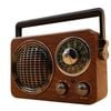 Cmik Portable Retro Am Fm Sw3 Radio Bluetooth Speaker Usb Tf Rechargeable Battery