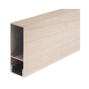 DECO 80 x 40mm Curly Birch DecoBatten QuickClick Cover