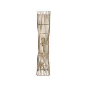 Oriel Lighting Jambi Rattan Cane Floor Lamp 23cm