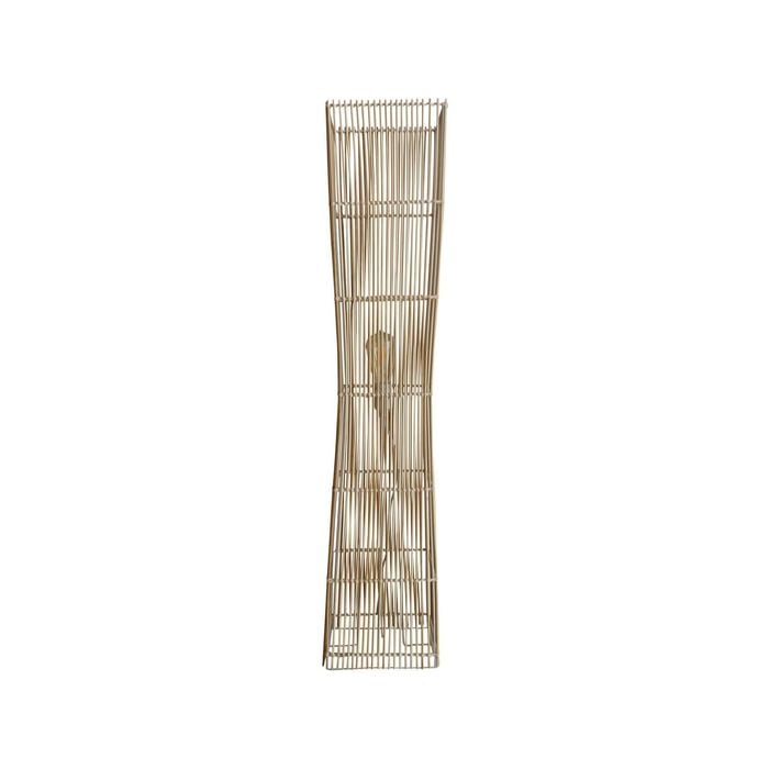 Oriel Lighting Jambi Rattan Cane Floor Lamp 23cm