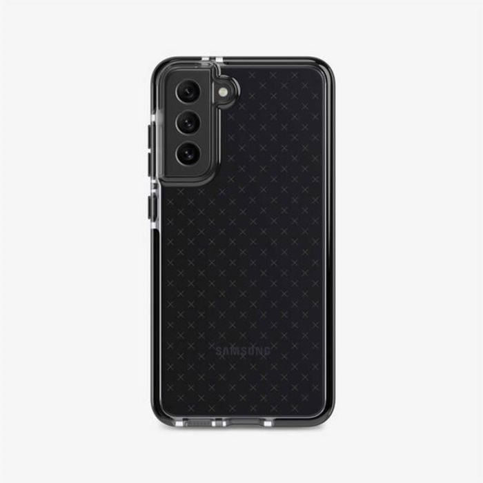 TECH21 Evo Check Case for Samsung Galaxy S21 FE 5G - Smokey Black