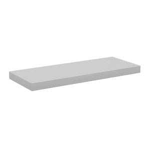 Practa 600 x 235 x 36mm White Matte Floating Shelf