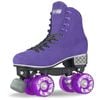 Crazy Skates Evoke Leather Suede Roller Skates - Purple