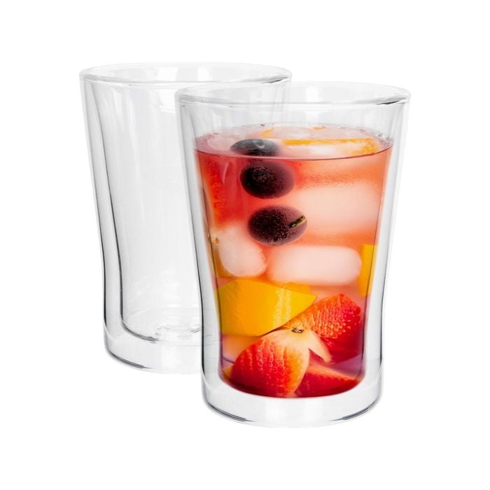 Rink Drink Double-Walled Glasses Set - 360ml - Pack of 2