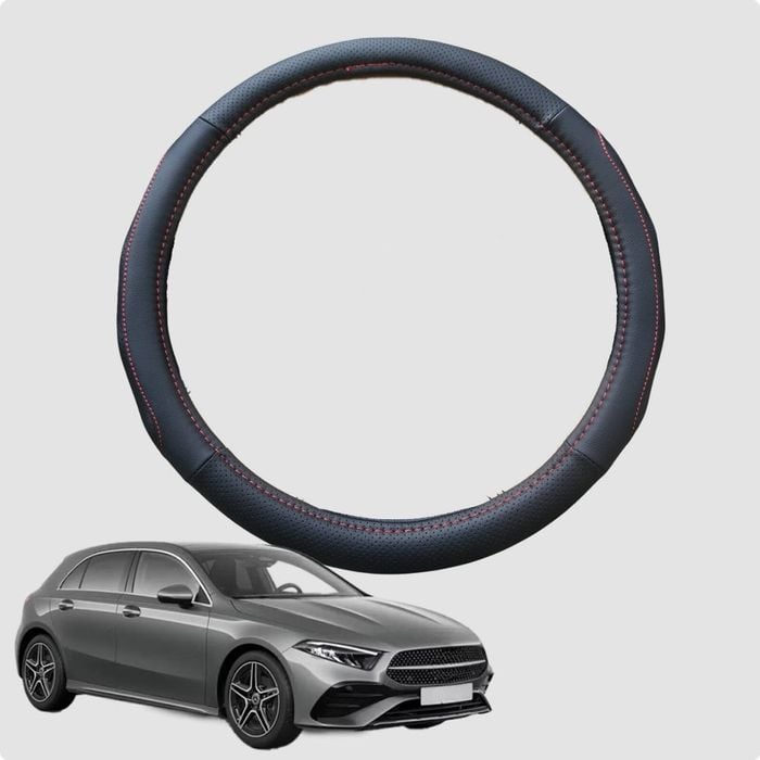 Steering Wheel Cover for Mercedes-Benz A-Class 2018-Current (W177) 38CM | Circle