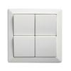 HPM COMO 4 Gang Vertical Wall Switch