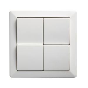 HPM COMO 4 Gang Vertical Wall Switch