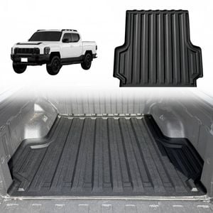AUSGO 3D TPE Ute Mat for KIA Tasman 2025-Onwards Fitted with Factory Plastic Tub Liner Tray Mat