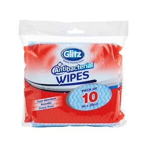 Glitz Domestic Wipes - 10 Pack